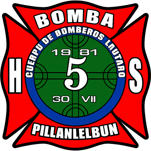 Escudo Quinta Compañía de Bomberos, Bomba Pillanlelbún